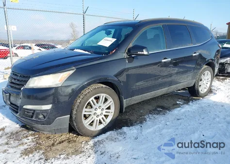 2014 Chevrolet Traverse 1Lt из США, поврежденный, VIN 1GNKVGKD2EJ110527
